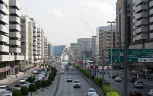 rights of the road - streets in dubai