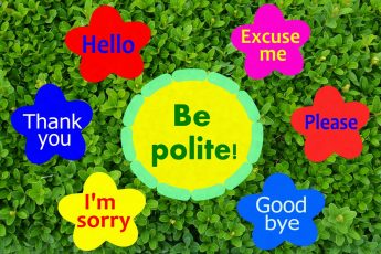 What Is the First Step towards Good Manners?